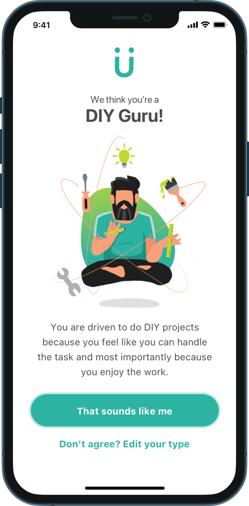 Rümi on iPhone, DIY Guru homeowner persona